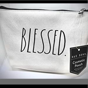 Rae Dunn “Blessed” Cosmetic Pouch